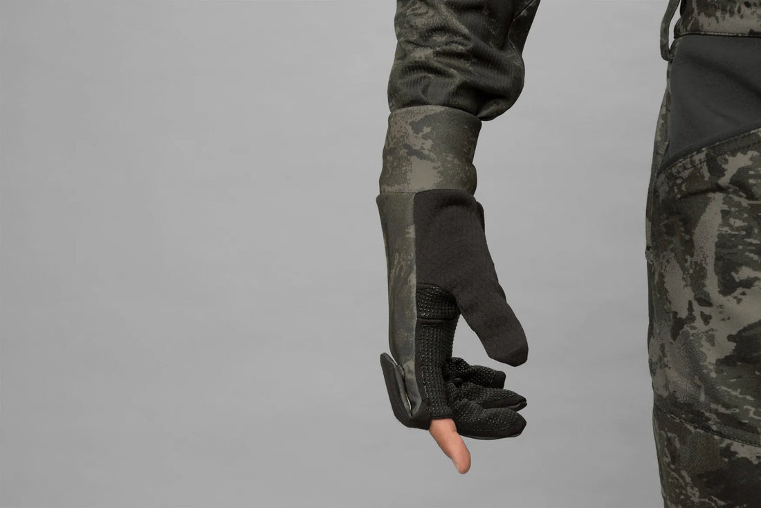 Harkila gants noctyx camo fleece