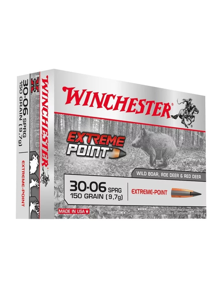 WINCHESTER 30.06 EXTREME POINT 150GR