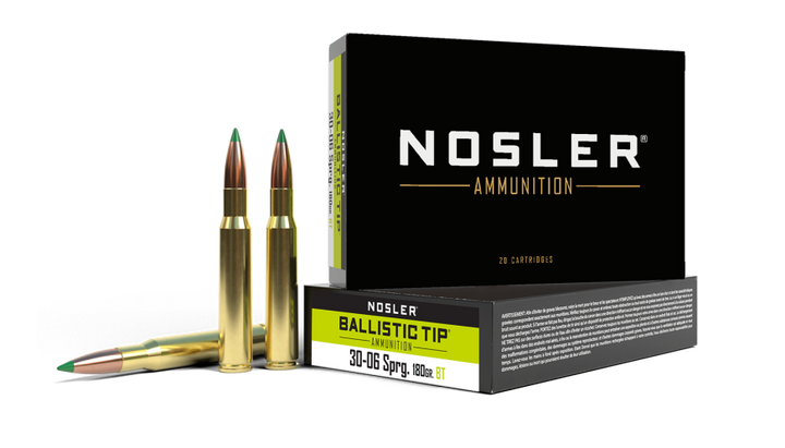 NOSLER 30.06 SPRG 180GR BALLISTIC TIP