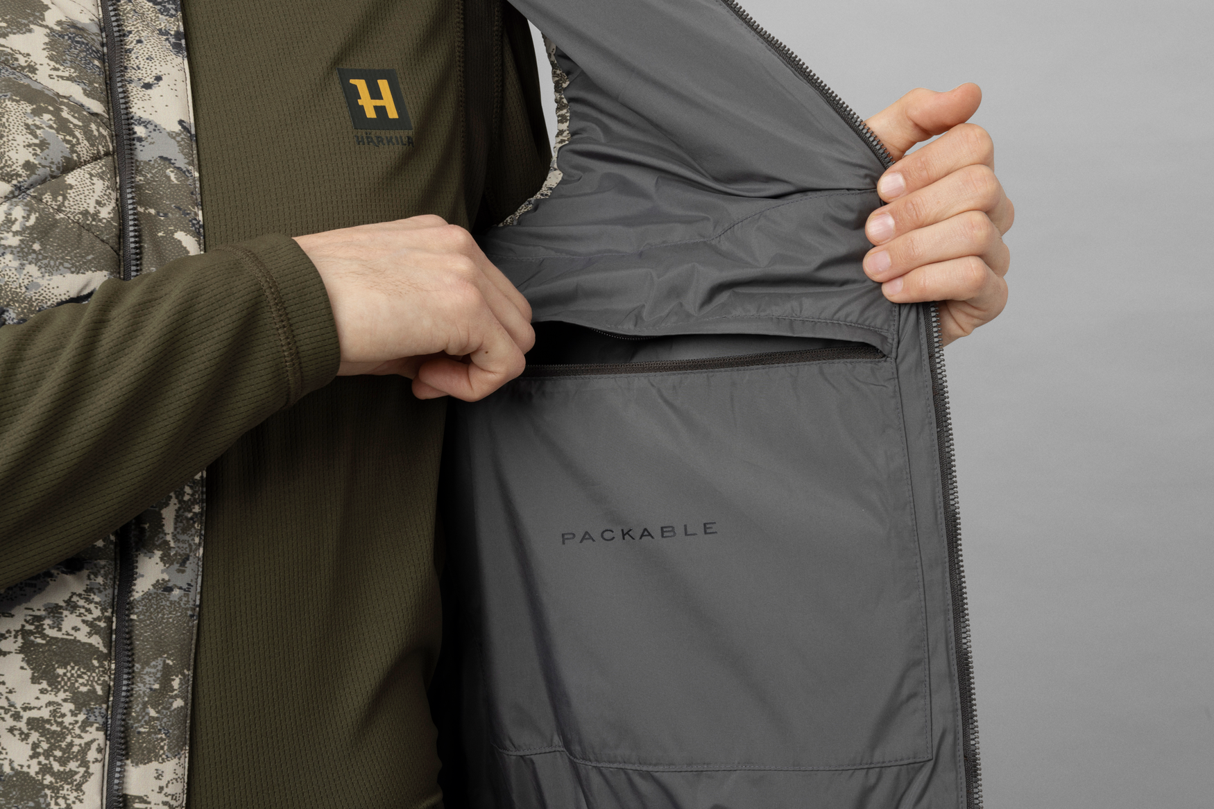 Gilet Härkila camo mountain HSP Insulated