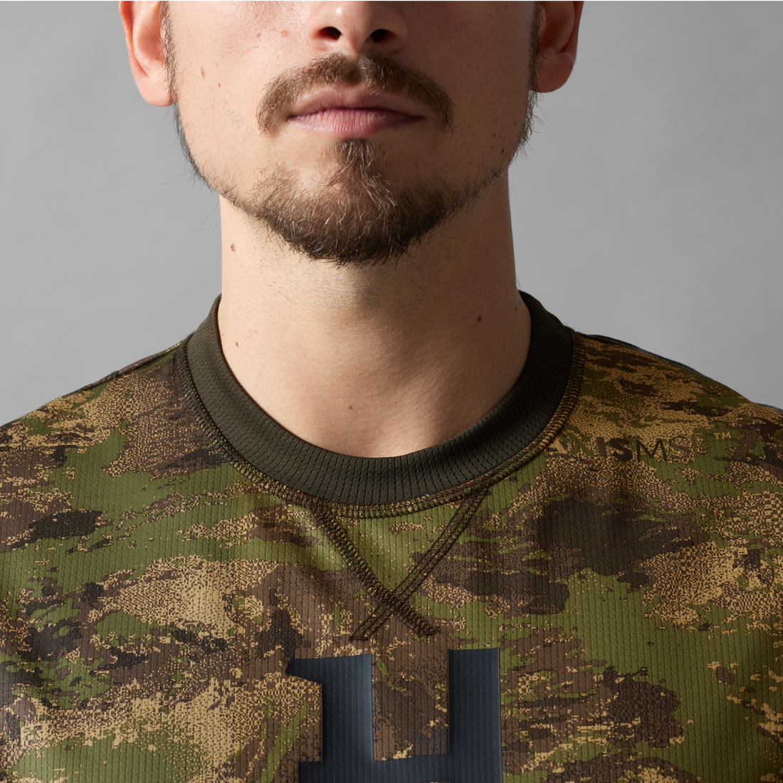 T-shirt Deer Stalker camo L/S