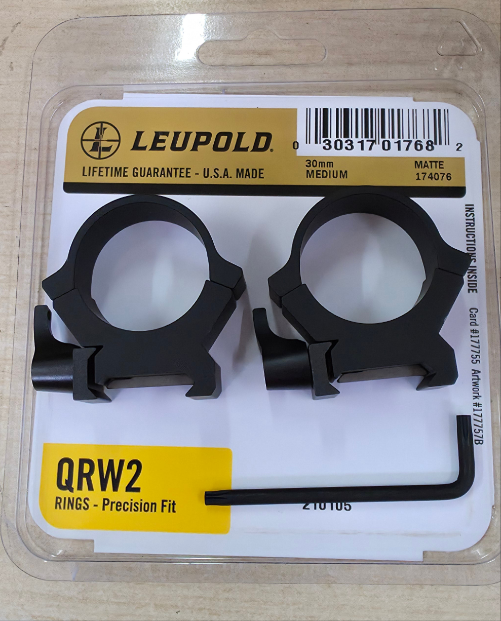 Leupold colliers détachables dia 30mm QRW2 medium