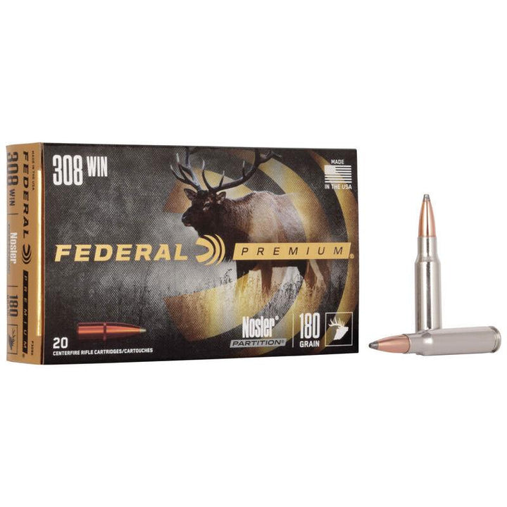 FEDERAL 7RM 160GR NOSLER PARTITION