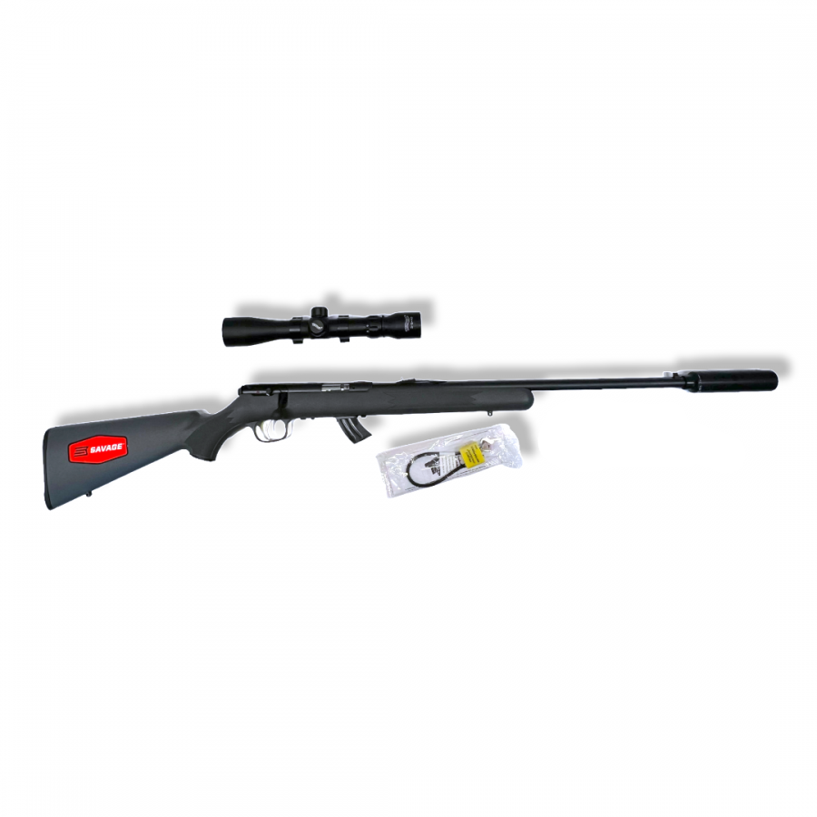 SAVAGE STEVENS 22LR PACK LUNETTE SILENCIEUX