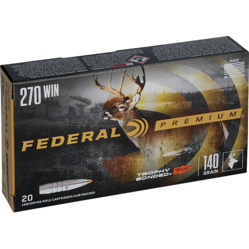 FEDERAL 270 WIN TROPHY BONDED 140GR