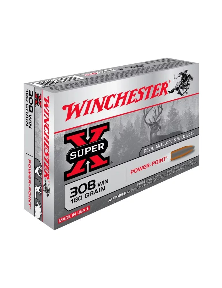 WINCHESTER 308 POWER POINT 180GR