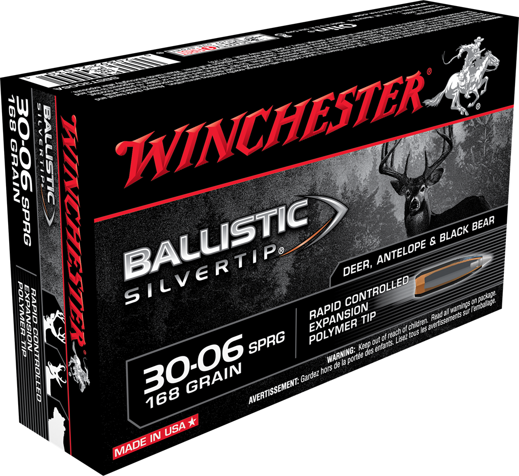 WINCHESTER 30.06 168G Ballistic Silvertip