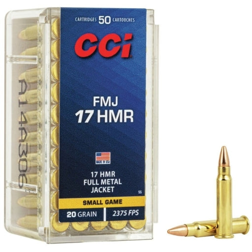 Cci 17 HMR FMJ 20GR