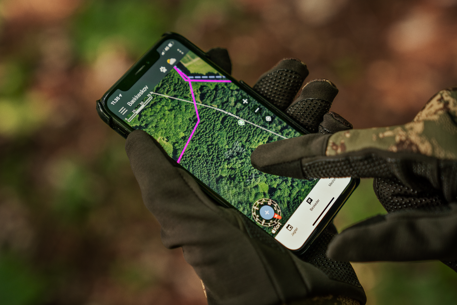 Harkila gant stalker camo HWS Gloves