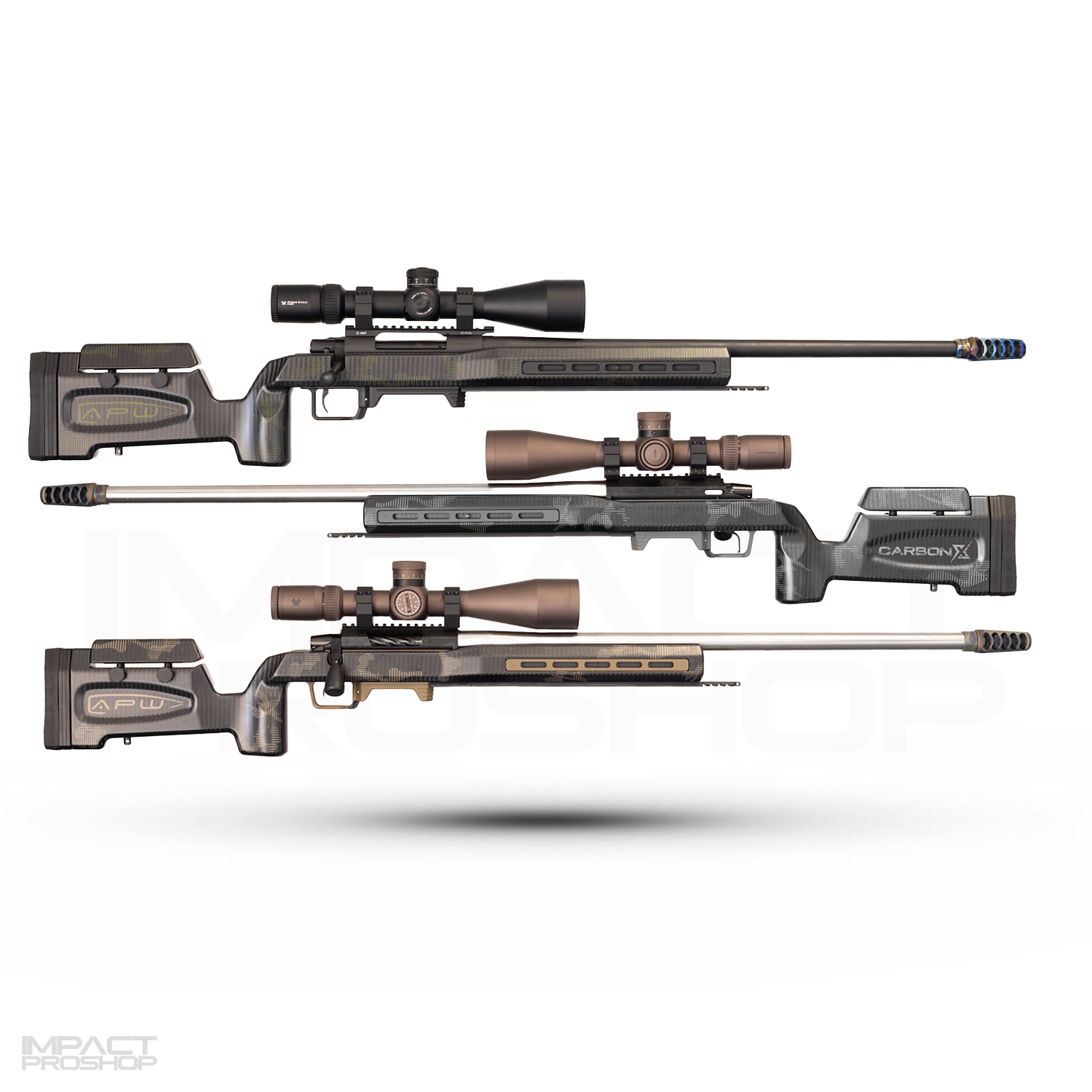 Châssis APW Carbon X – Axis Precision Worx | PRS & Tir de précision