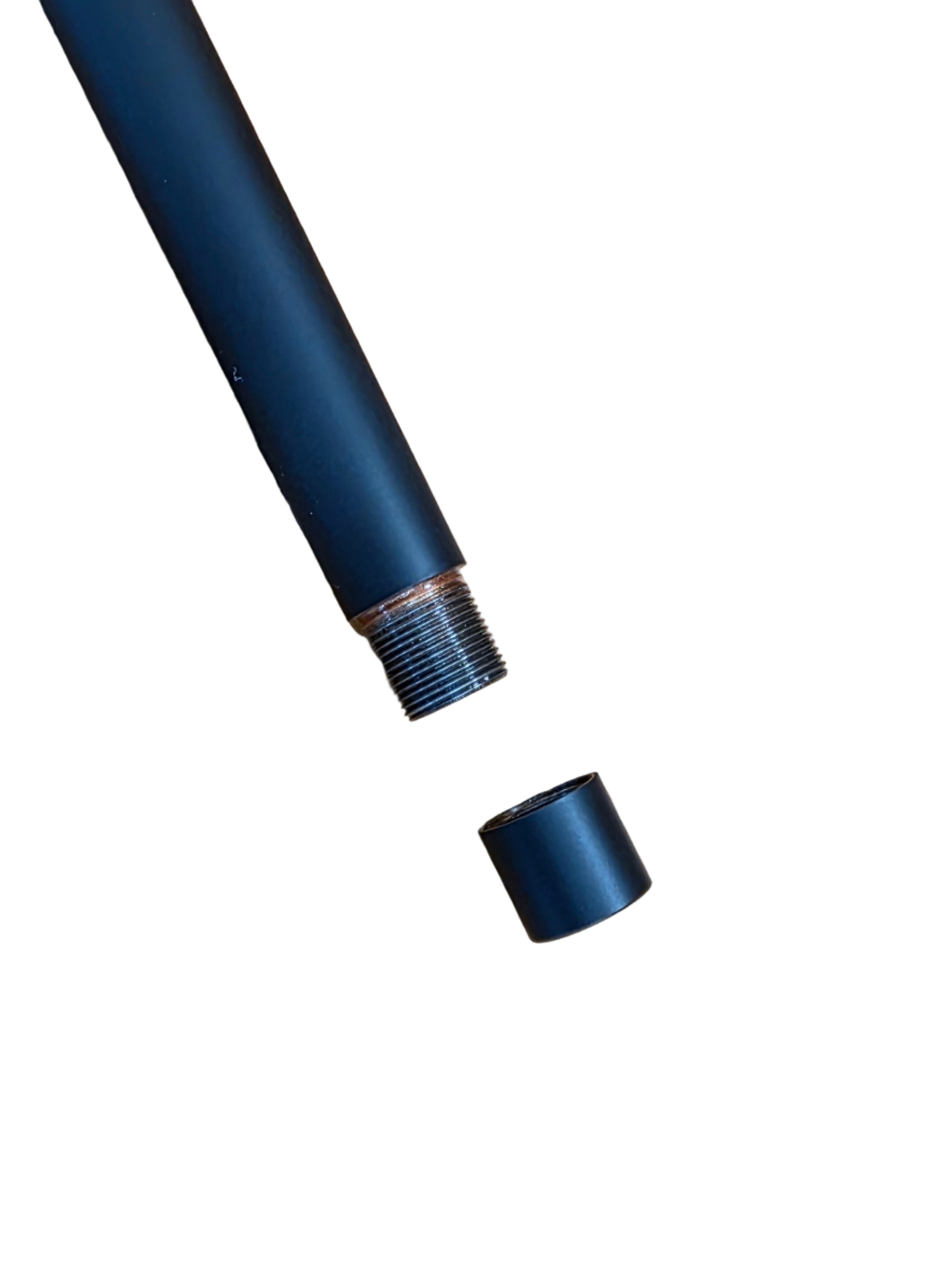 Canon custom acier pour R8 et R93 rond et fileté (flutage en option)