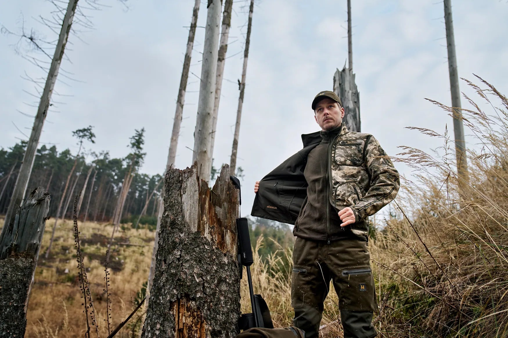 Harkila Kamko Mountain WSP Veste Polaire Reversible