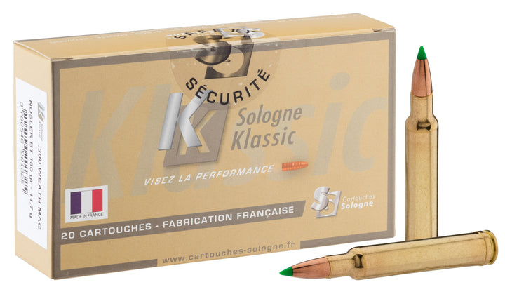 SOLOGNE 300 WEATHERBY 180GR BT - Armurerie de la Têt