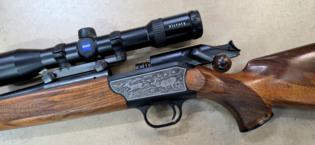 Blaser R93 luxe gauchère 7x64 + Zeiss diavary 1.5-6x42 d'occasion