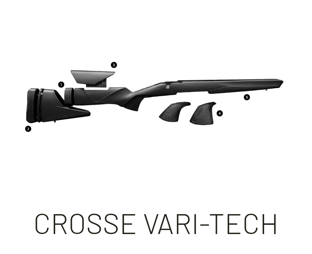 Carabine Browning X-BOLT 2 Nordic Vari-Tech black adjustable threaded