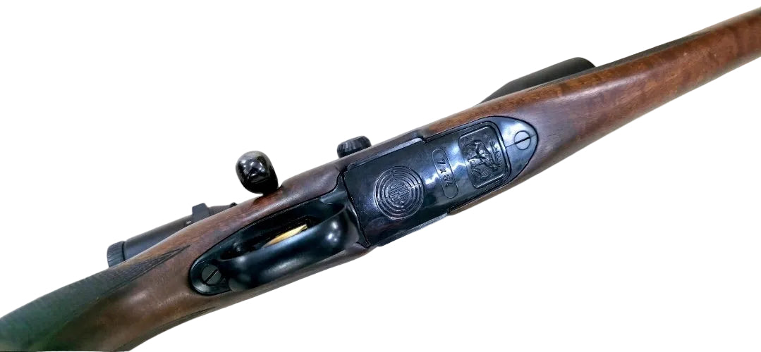 Steyr mannlicher stuzen mod M cal 7x64 + lunette Zeiss diavari 2.5-10x48 zm occasion