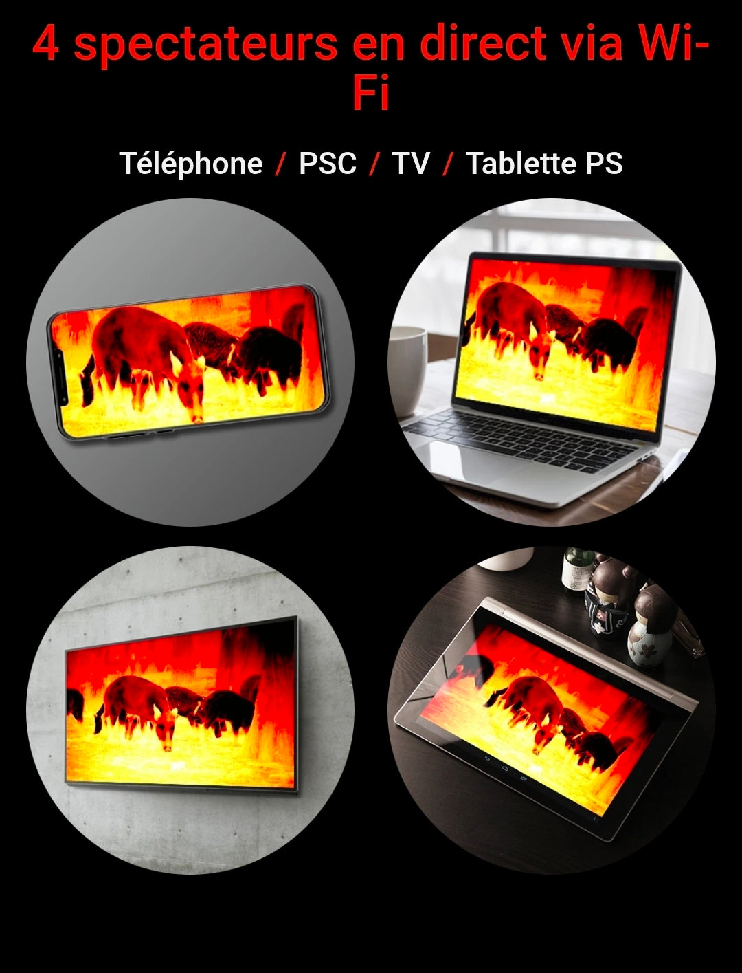 ATN BlazeHunter 635
Monoculaire thermique