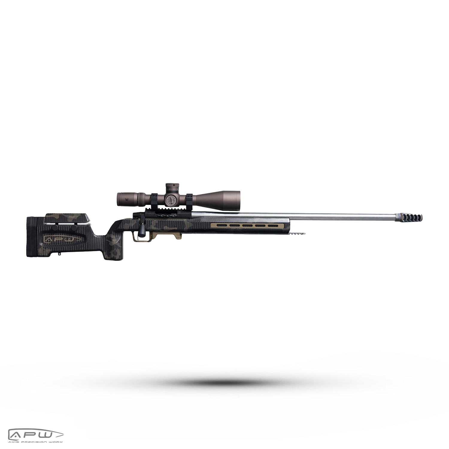 Châssis APW Carbon X – Axis Precision Worx | PRS & Tir de précision