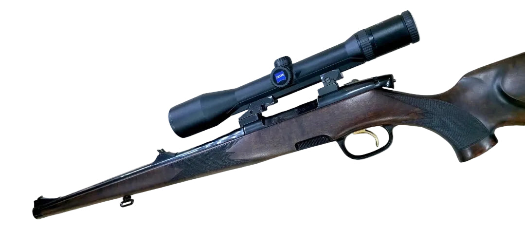 Steyr mannlicher stuzen mod M cal 7x64 + lunette Zeiss diavari 2.5-10x48 zm occasion