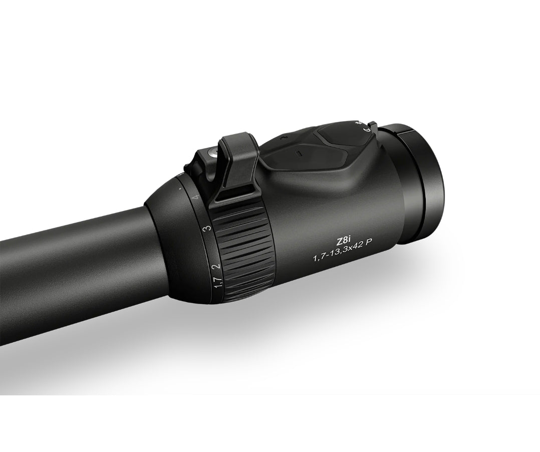 Swarovski Z8i 1,7-13,3x42 P SR 4A-IF + Tourelle BTF + Throw lever d'occasion