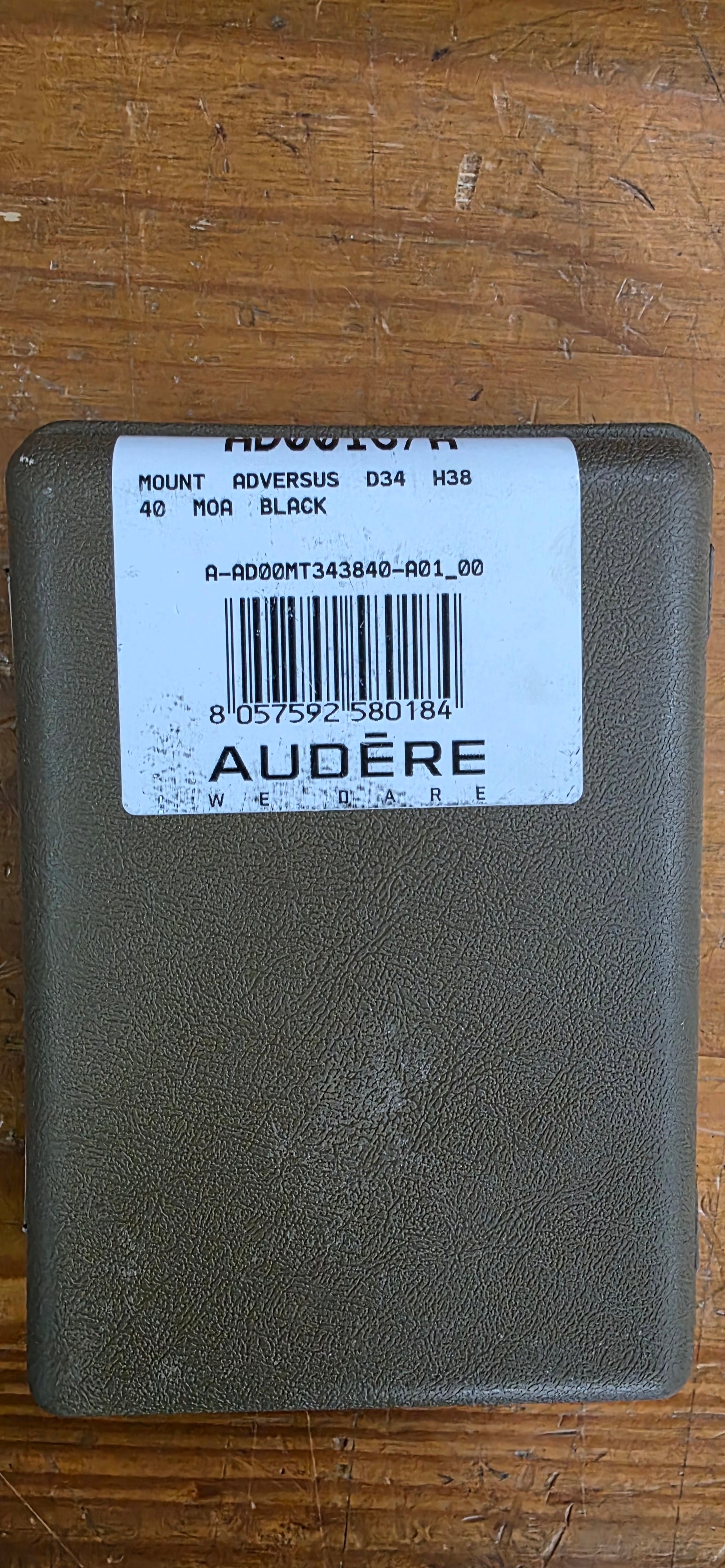 Audere advertus diamètre 34mm 40moa h38