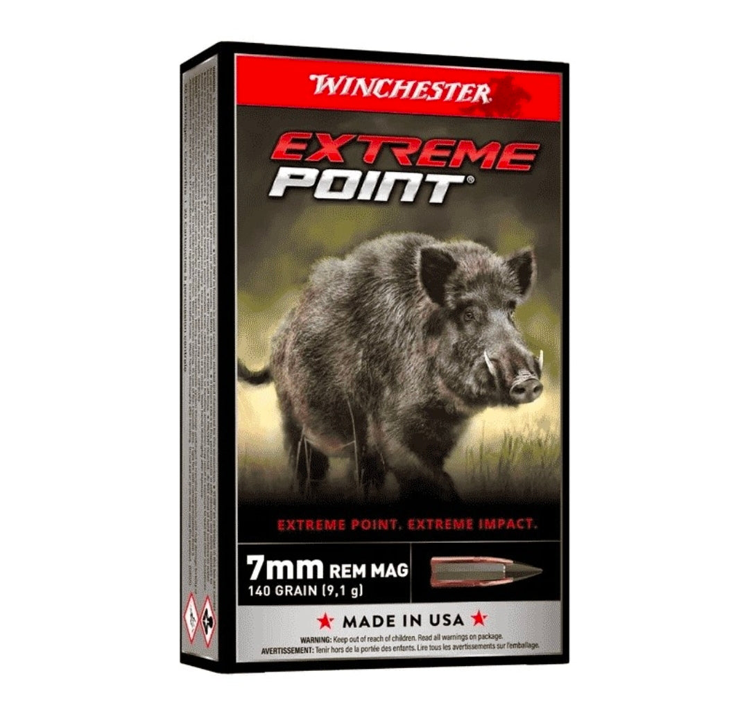 Winchester 7rm extreme point 140gr