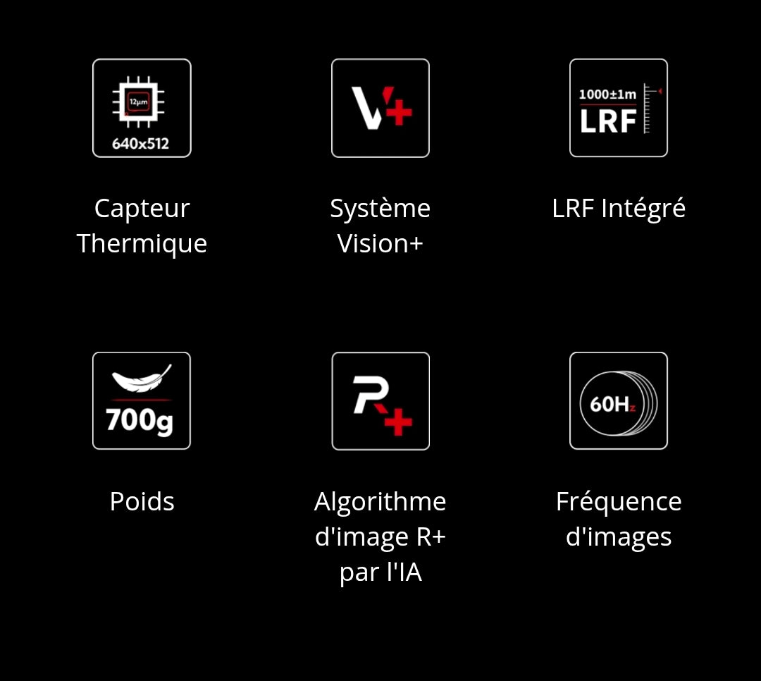 Jumelles thermiques Quest H50R Nocpix