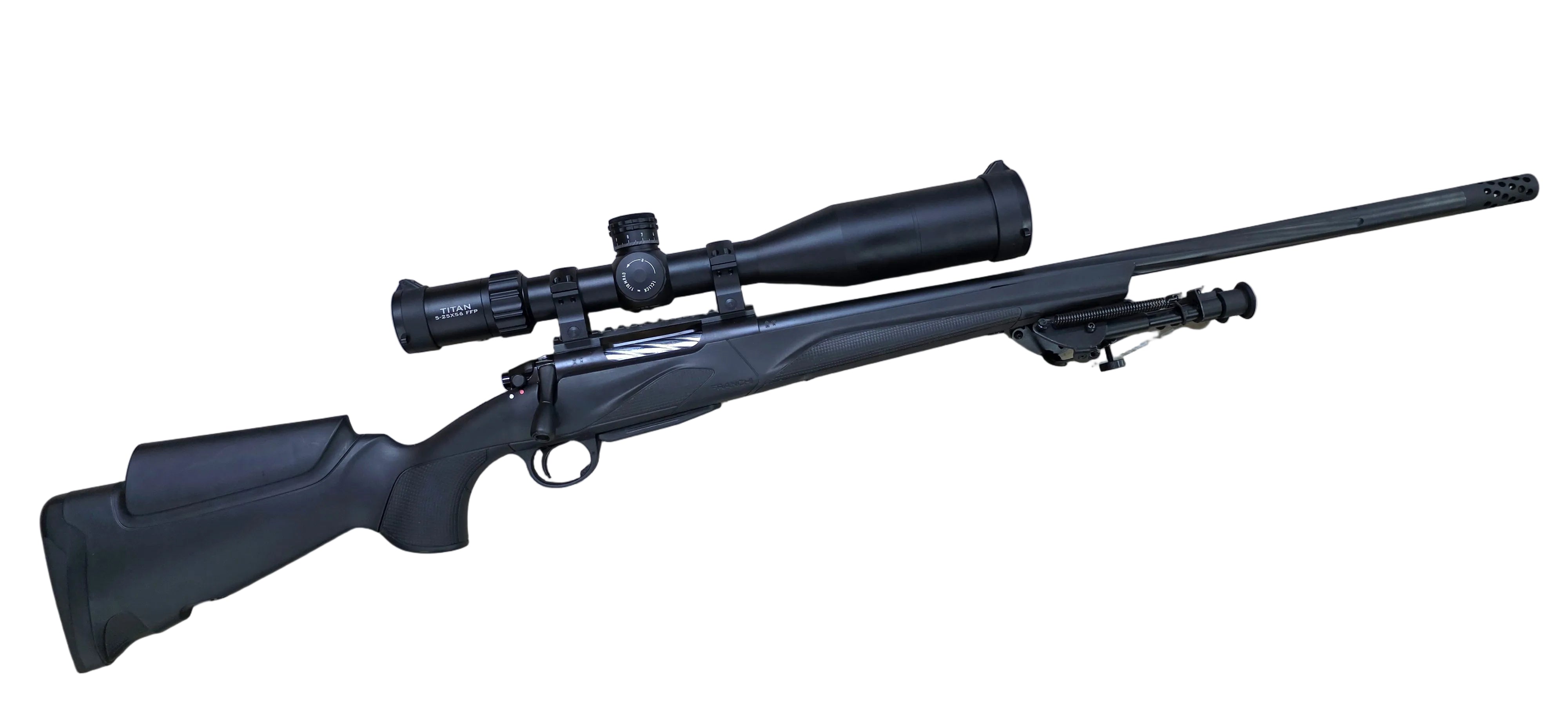 Ensemble tir tld Franchi Horizon Varmint 308w + lunette Élément Titan 5-25x56 occasion