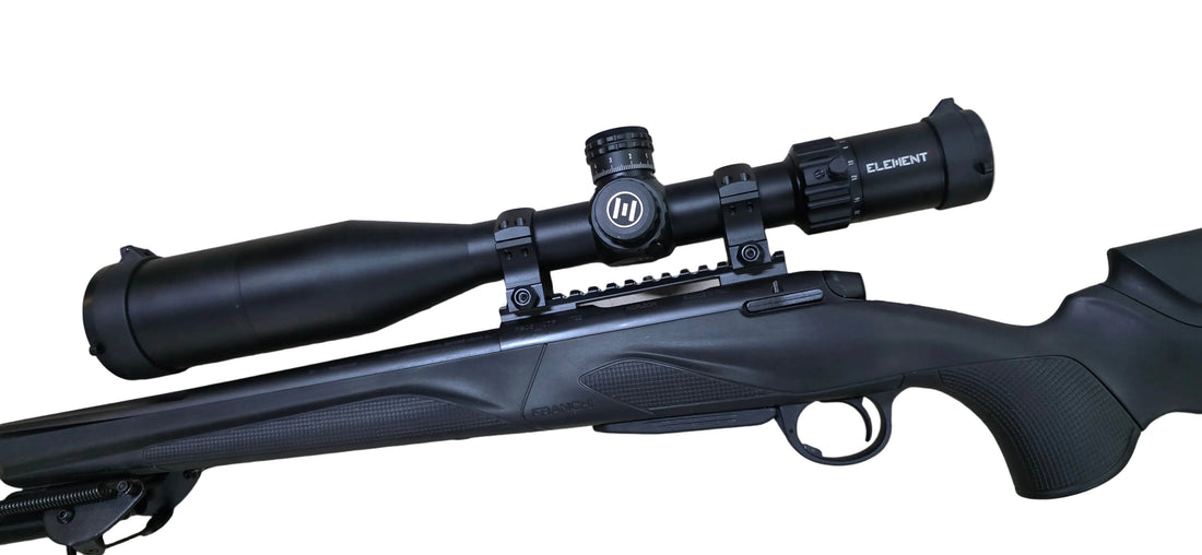 Ensemble tir tld Franchi Horizon Varmint 308w + lunette Élément Titan 5-25x56 occasion