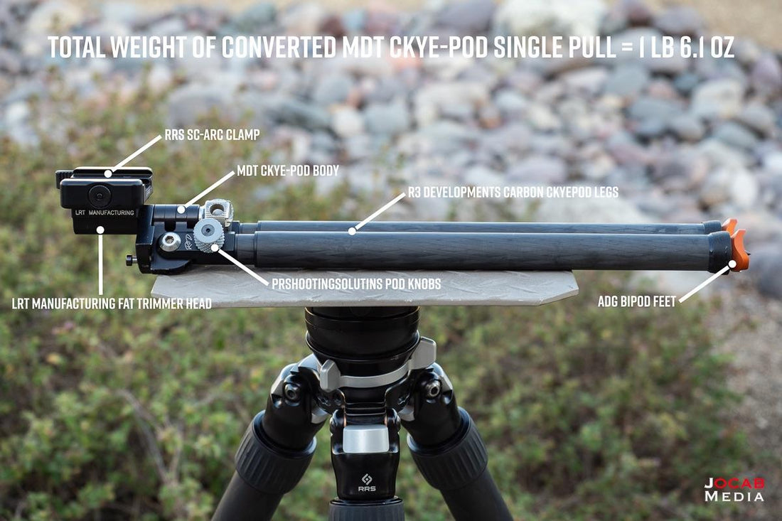 R3d jambes carbones bipied mdt CKYE-POD