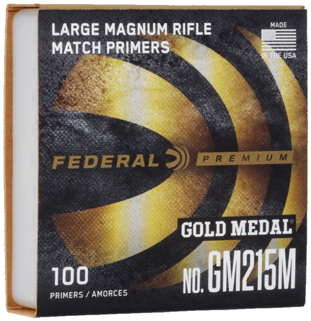 Amorces Federal Gold Medal Large magnum rifle GM215M x1000