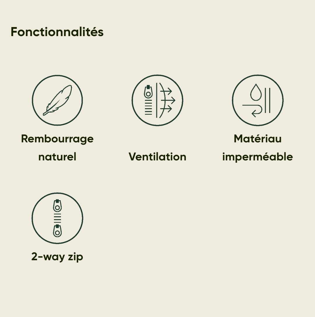 Härkila One camo HSP sleeping bag