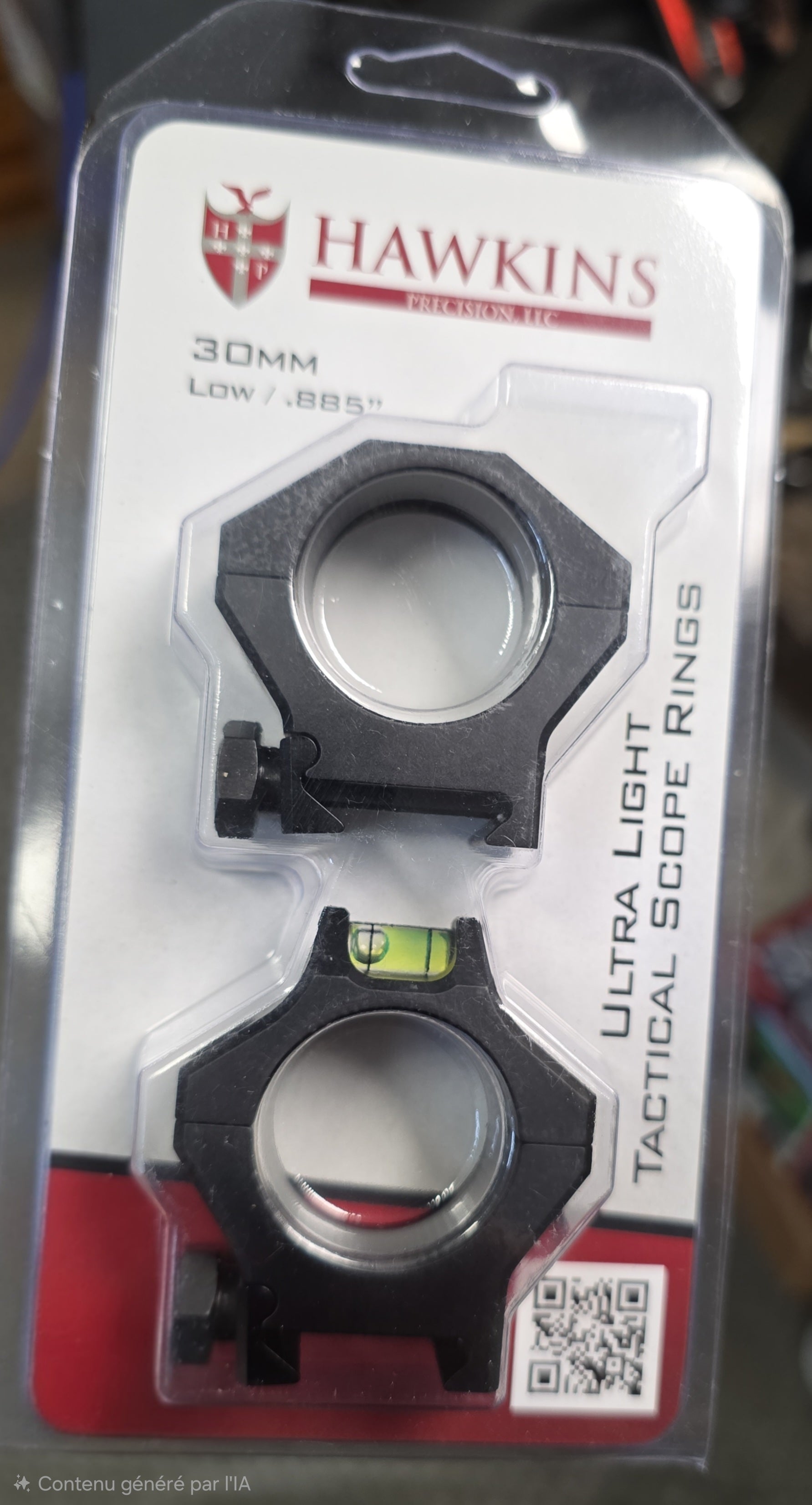 Hawkins colliers 34mm ultralight tactical Picatinny