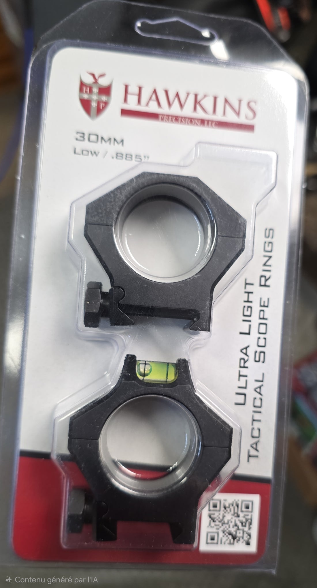 Hawkins colliers 34mm ultralight tactical Picatinny