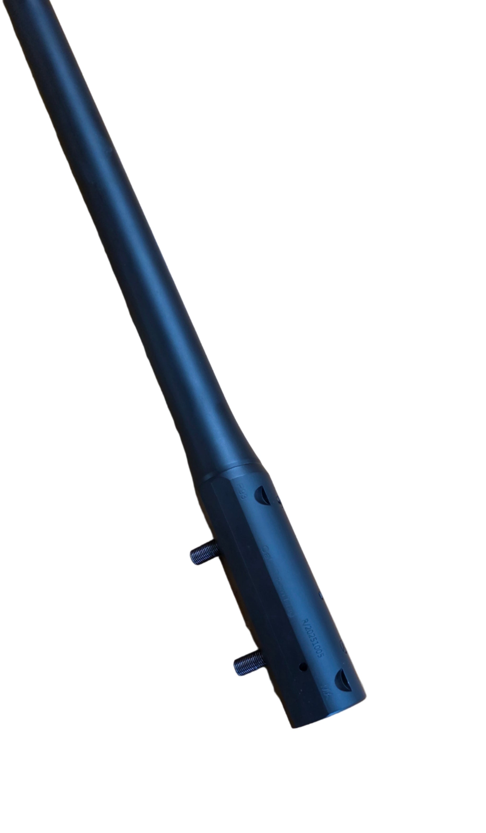 Canon custom acier pour R8 et R93 rond et fileté (flutage en option)