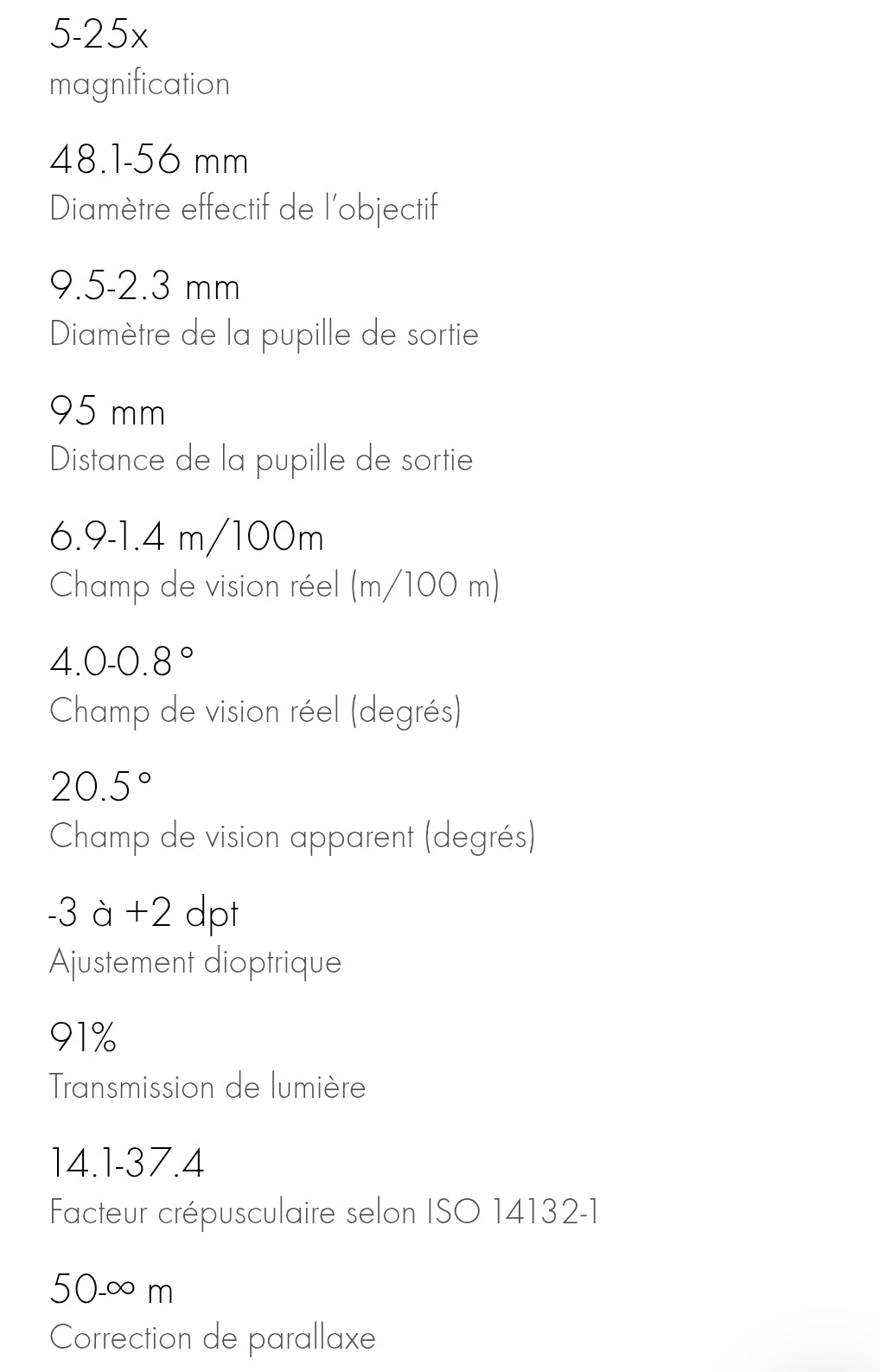Swarovski Z5i+ 5-25x56 P L BT
