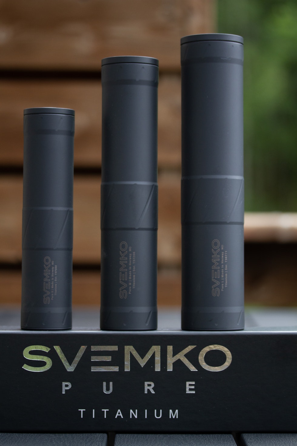 Modérateur de son Svemko Pure M – Silencieux Titane | France