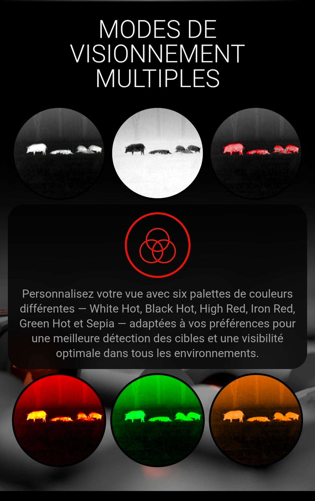 ATN BlazeHunter 635
Monoculaire thermique