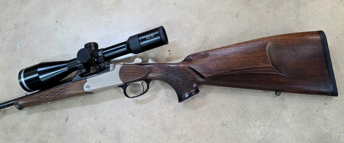 Blaser Kipplauf k77 UL cal 7RM +lunette Minox 3-15x56 d'occasion