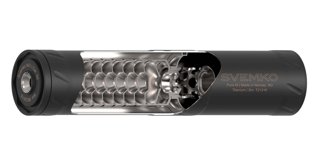 Modérateur de son Svemko Pure M – Silencieux Titane | France