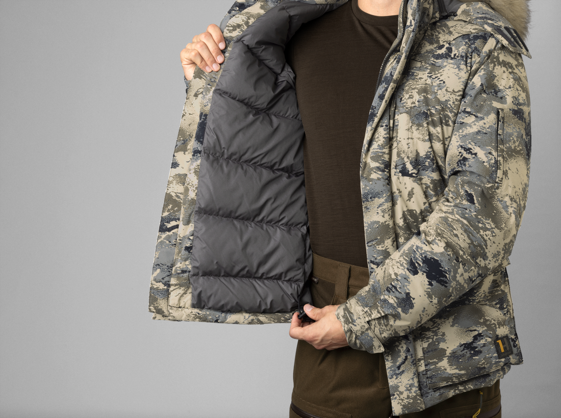 Veste Härkila One camo HWS Down