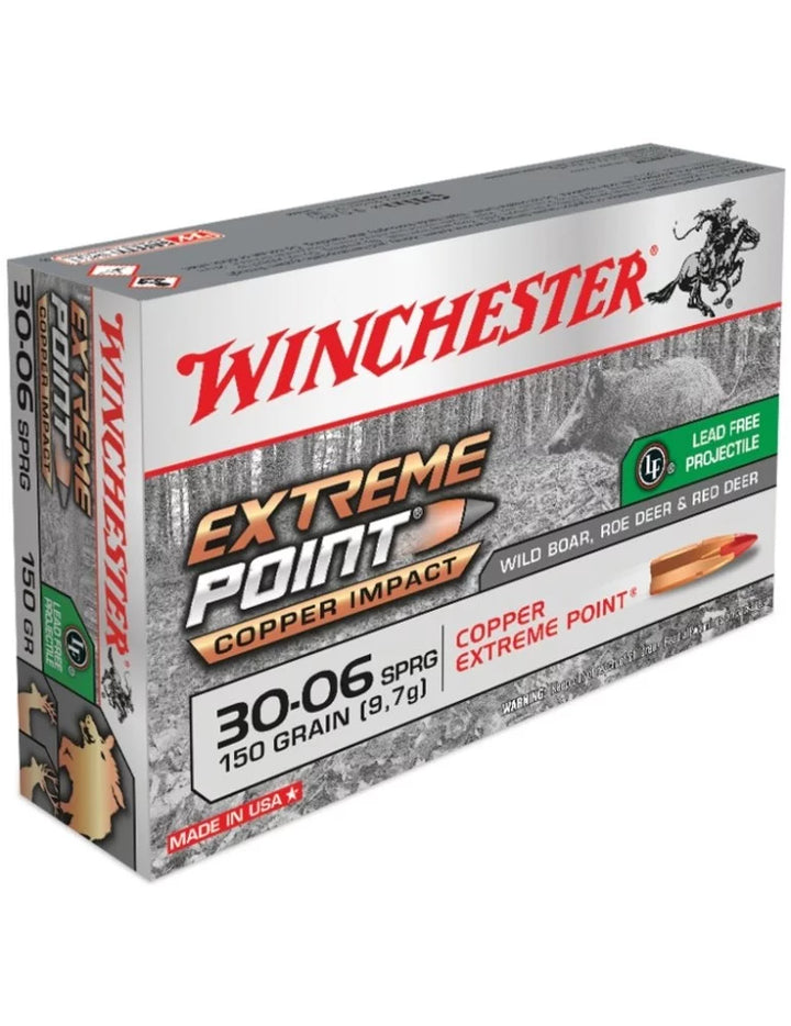 WINCHESTER 30.06 EXTREME POINT COOPER 150GR